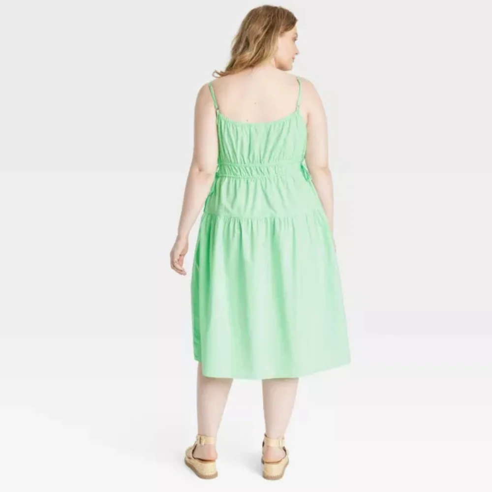 Women's Mint Green Tiered Sundress - Universal Thread - Picture 9 of 11